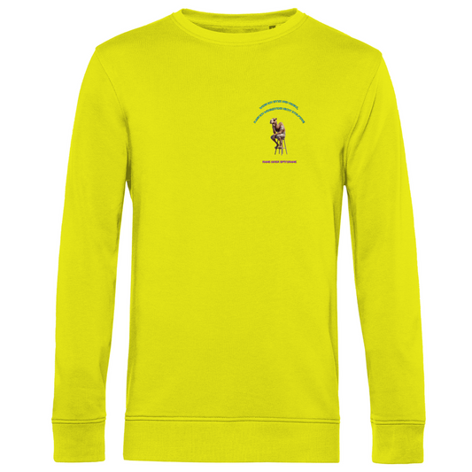 Modell Karl  * Elnika Herren Bio Sweatshirt  * Denkerpose